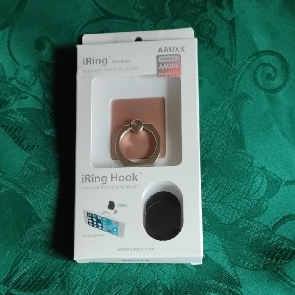 iRing Hook Universal Smartphone Mount - Rose Gold